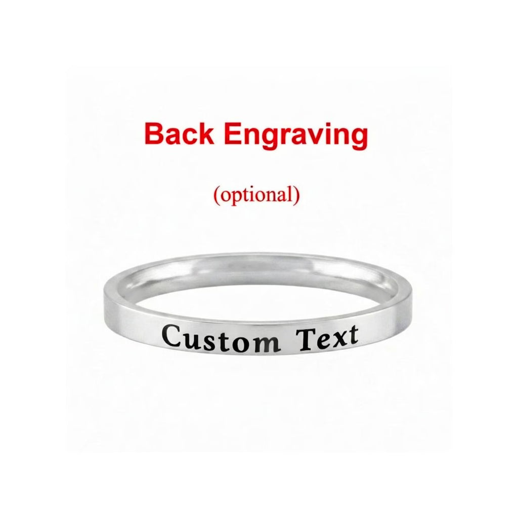 Custom Engraved Stainless Steel Ring