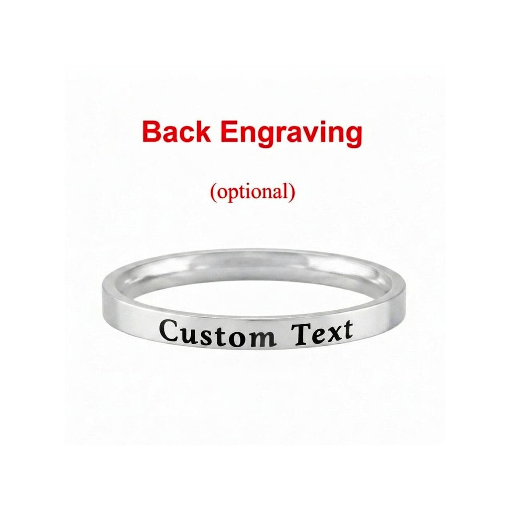 Romans 8:28 Bible Verse Ring – Dainty Stainless Steel Scripture Ring, Christian Jewelry Gift, All Things Work Together for Good