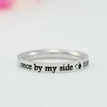 Once by My Side, Forever in My Heart — Pet Memorial Ring